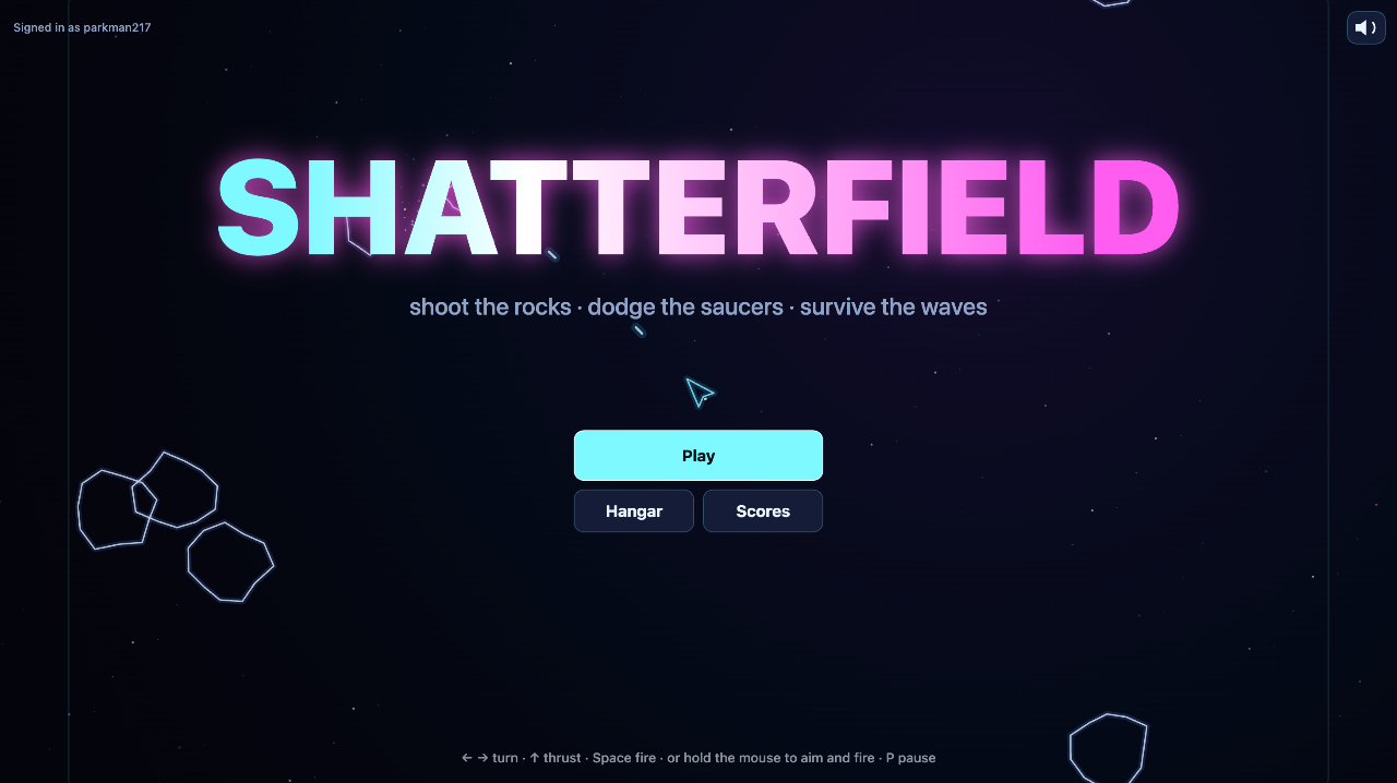 Shatterfield screenshot 1